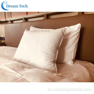 Almohada cómoda barata de la cama del relleno de la microfibra para dormir